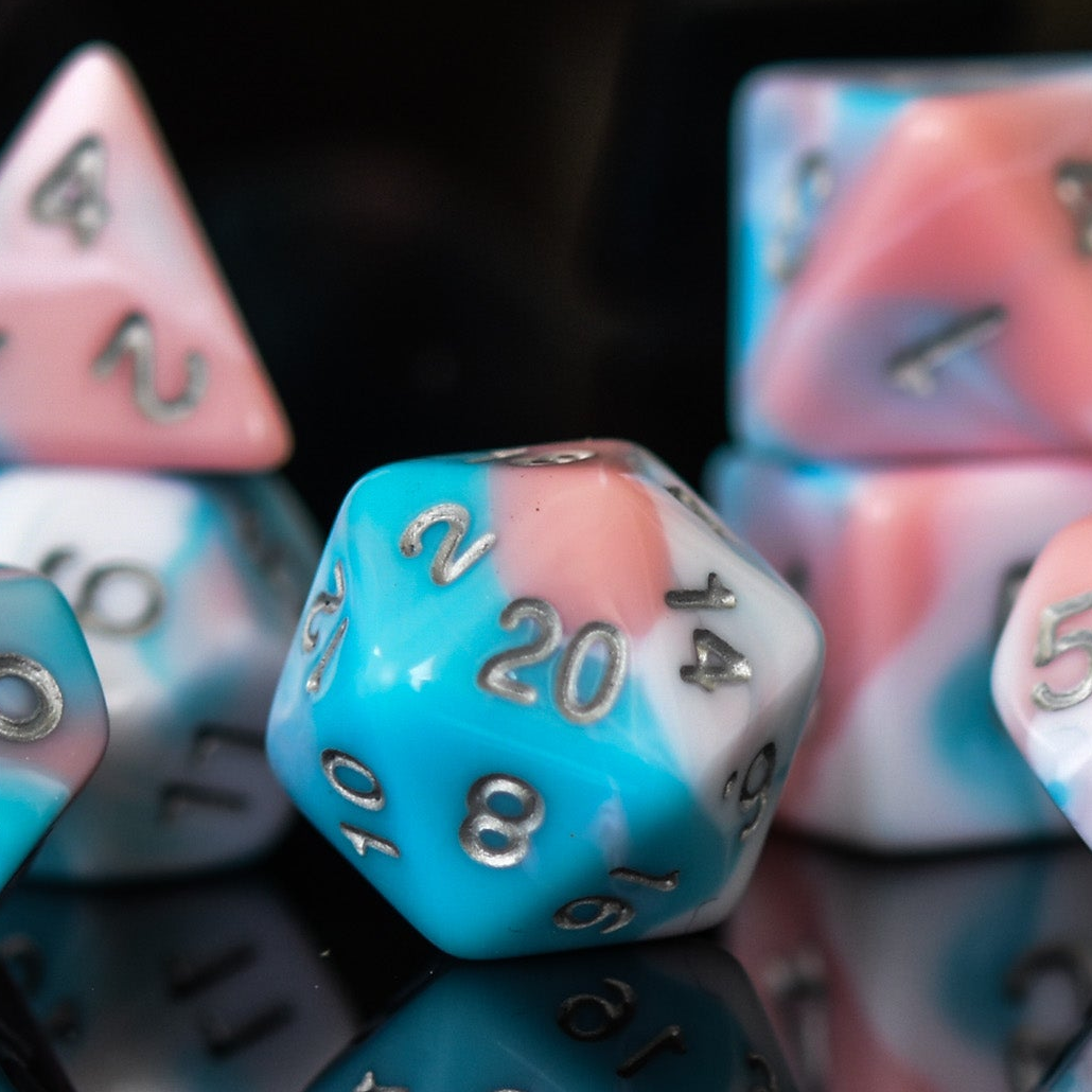 Lullaby Acrylic Dice Set