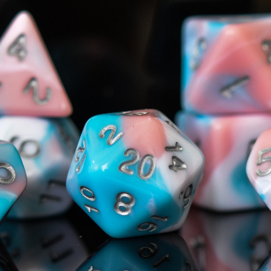 Lullaby Acrylic Dice Set
