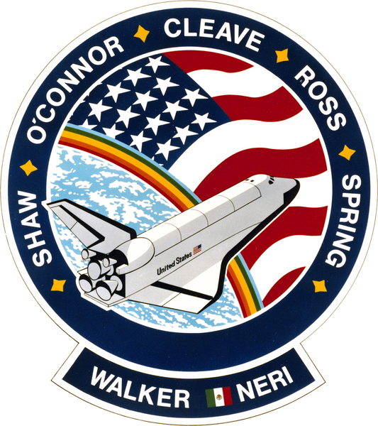 STS 61-B Mission Sticker