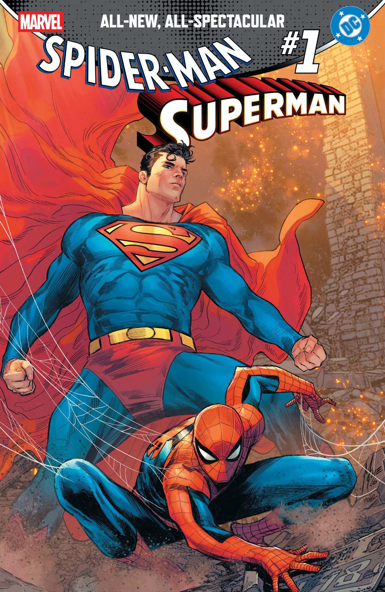 SUPERMAN SPIDER-MAN #1 MARCO CHECCETTO EXCLUSIVE VAR (03/25/2026)