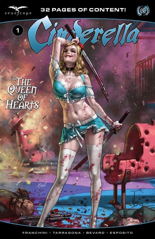Cinderella vs The Queen Of Hearts #1
