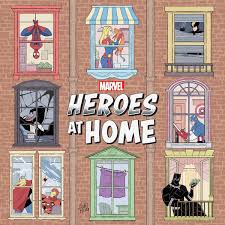 Marvel Heroes At Home