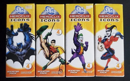 DC Heroclix Icons Booster Pack (Assorted Box Design)