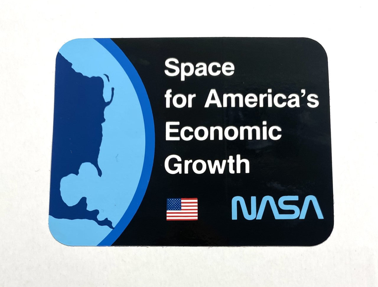 NASA Space for America's Economic Growth Sticker